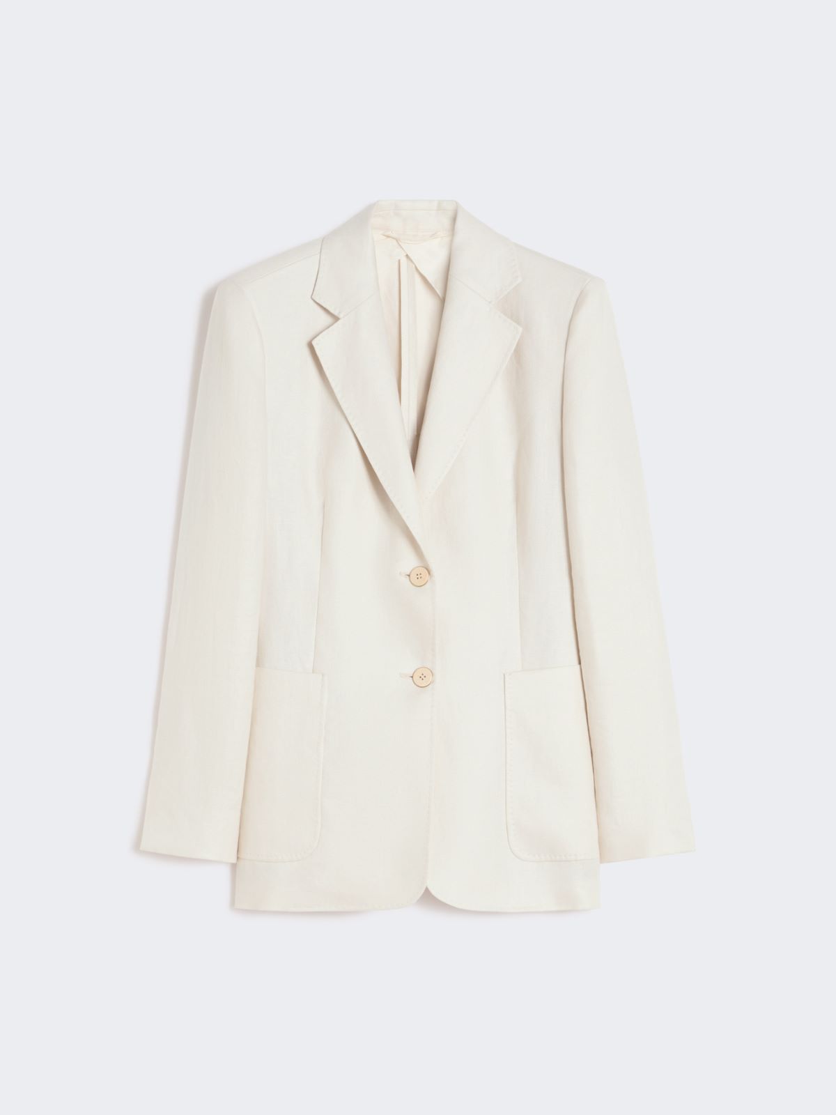 Pure linen blazer - BEIGE - Max Mara - 5