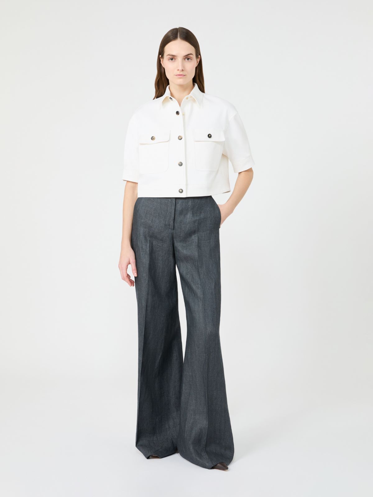 오타노 코튼 자켓 - OPTICAL WHITE