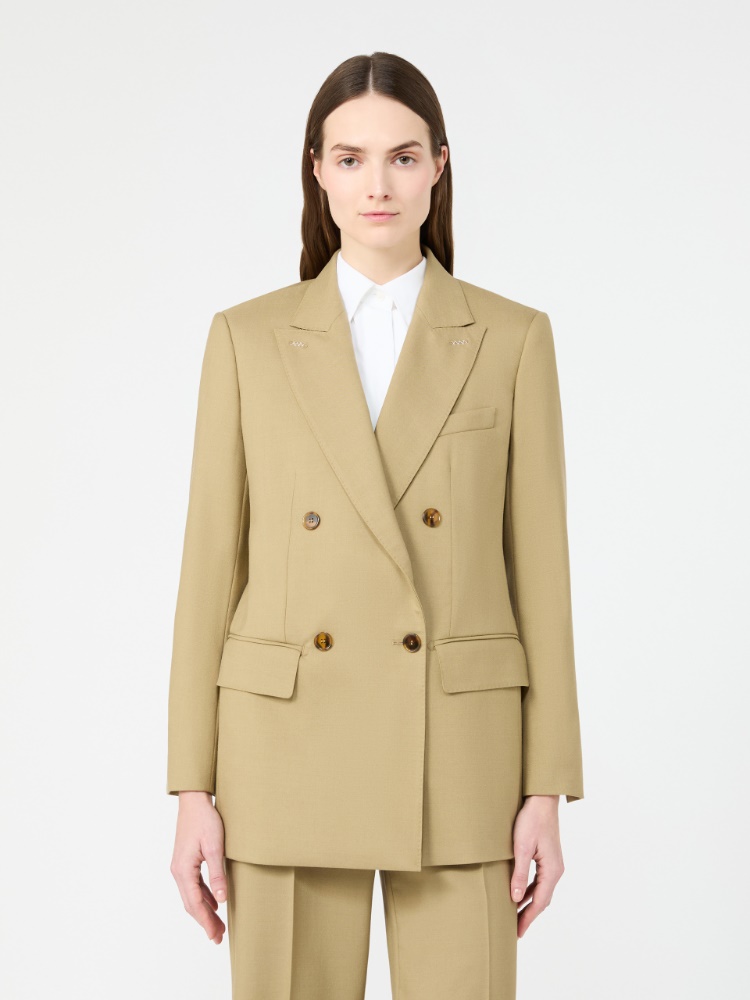 에도토 모헤어 자켓 - CAMEL - 2