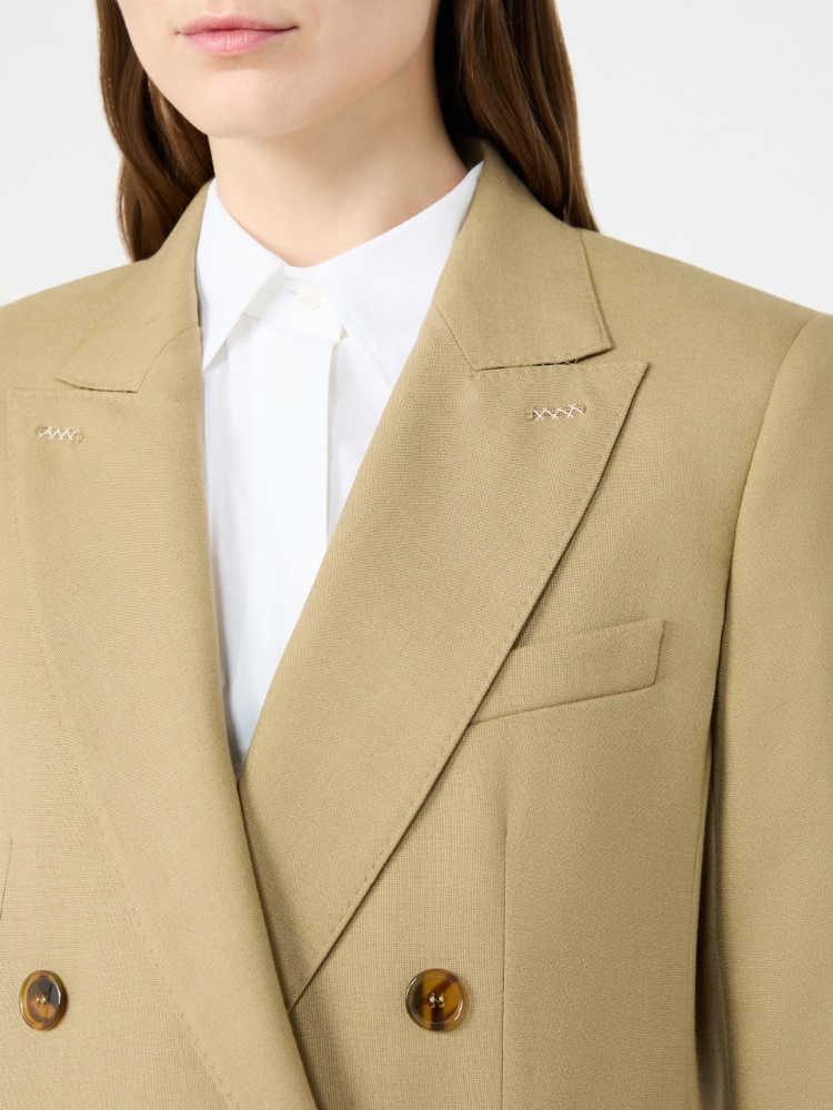 에도토 모헤어 자켓 - CAMEL - 5