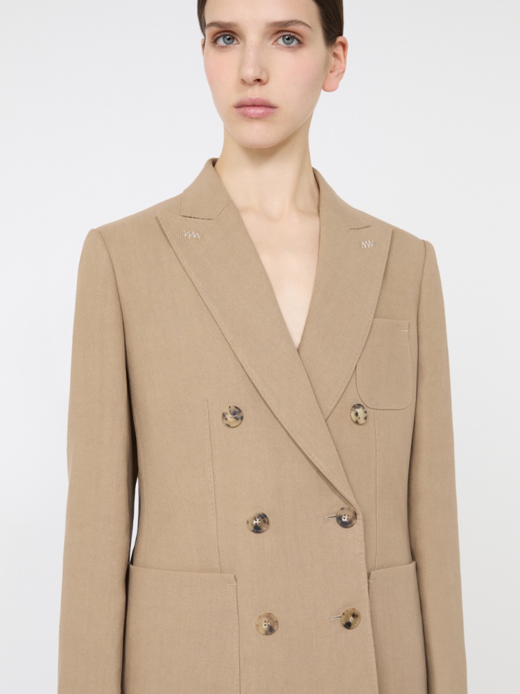 젤 헴프 자켓 - DESERT - 4