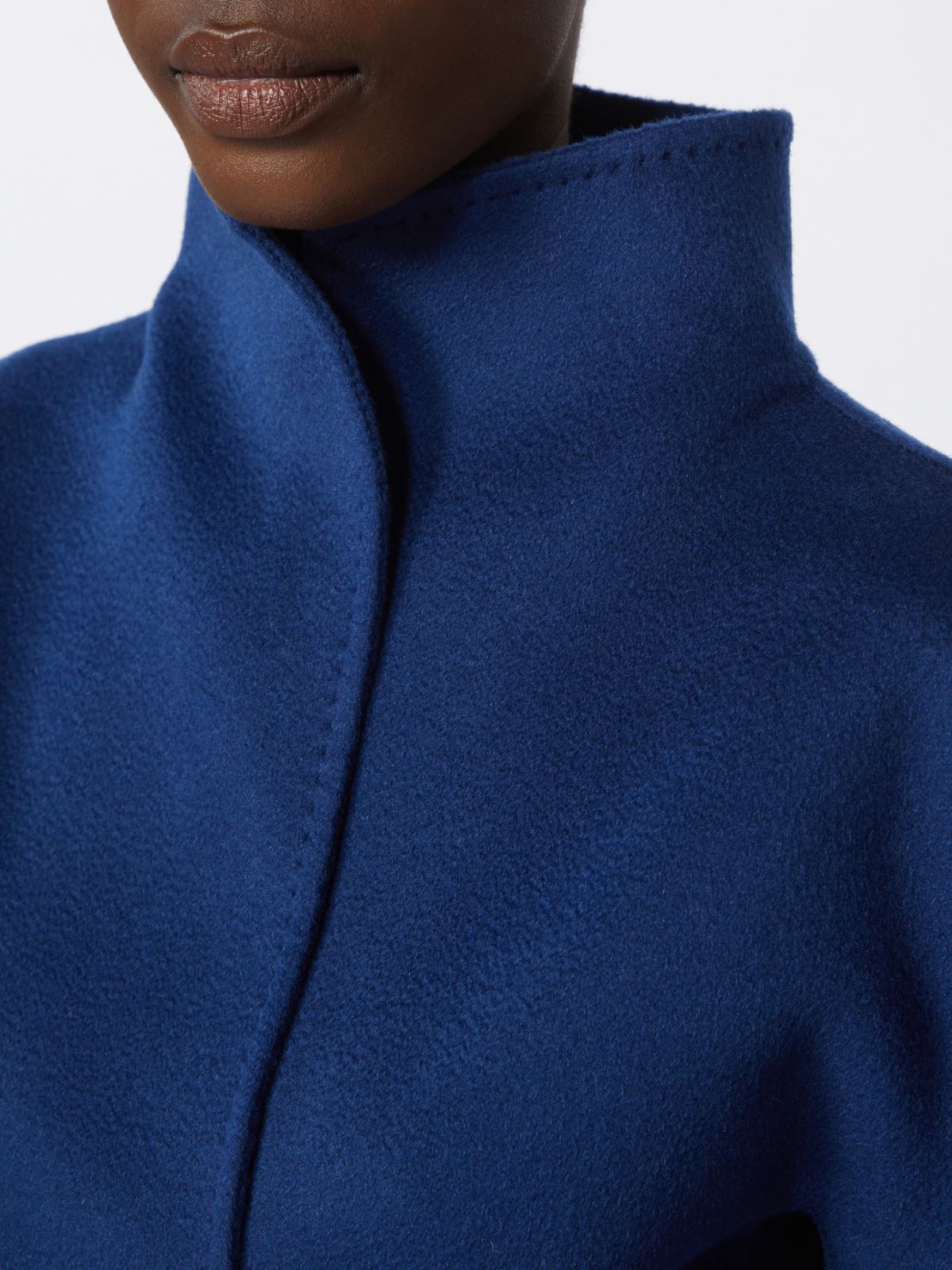 Camel wrap coat - CHINA BLUE - Max Mara - 5