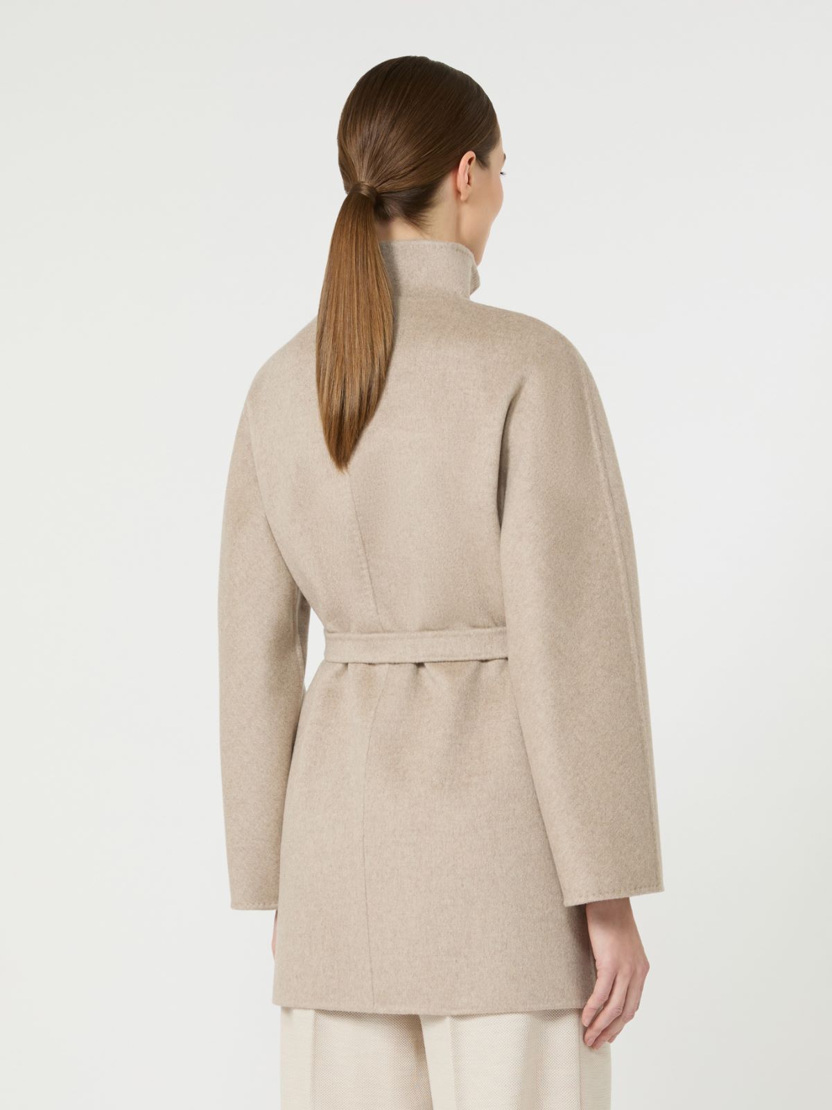 Cashmere cardigan coat - SAND - Max Mara - 6