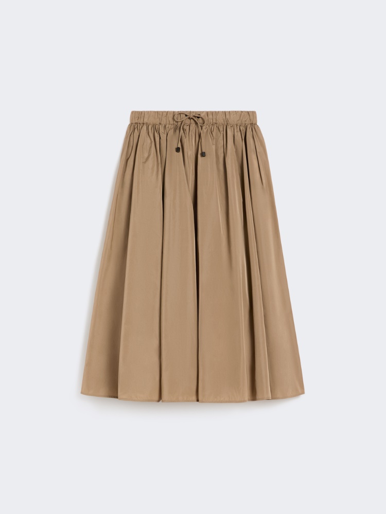 Taffeta midi skirt - KAKI - Max Mara