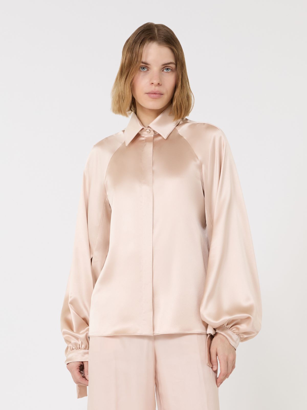 Camisa de raso de seda - MAQUILLAJE - Max Mara - 2