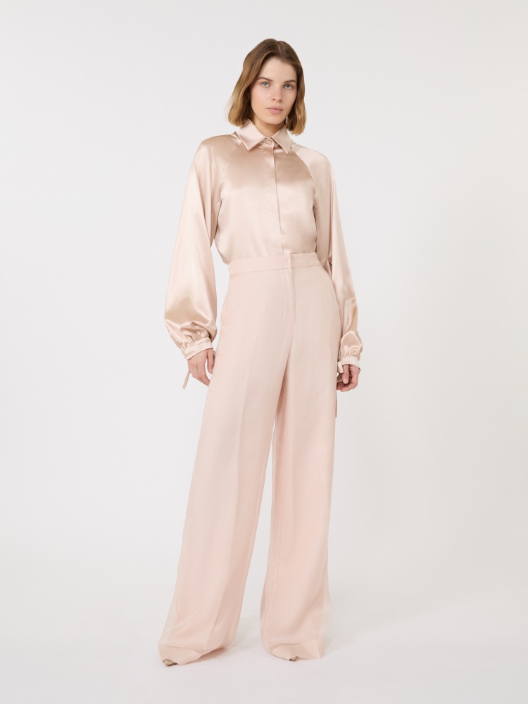 Camisa de raso de seda - MAQUILLAJE - Max Mara