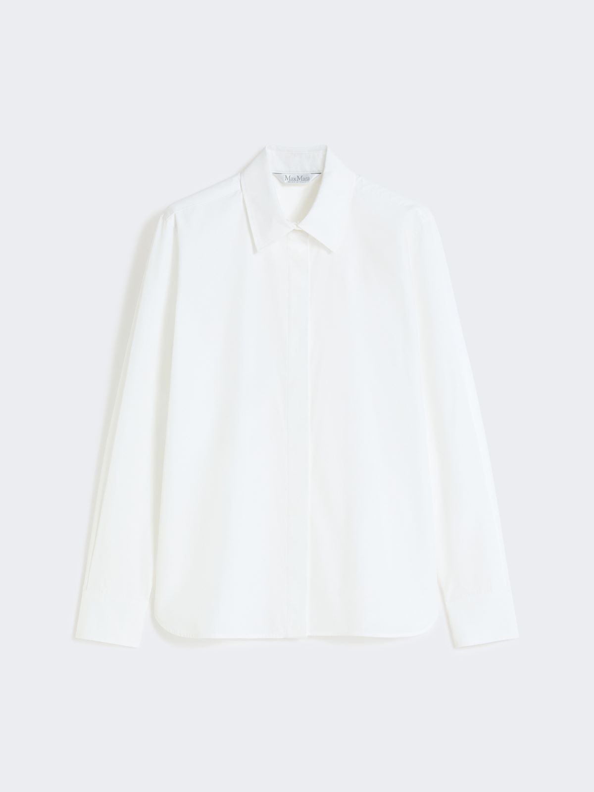 마로쏘 코튼 셔츠 - OPTICAL WHITE - Max Mara - 5