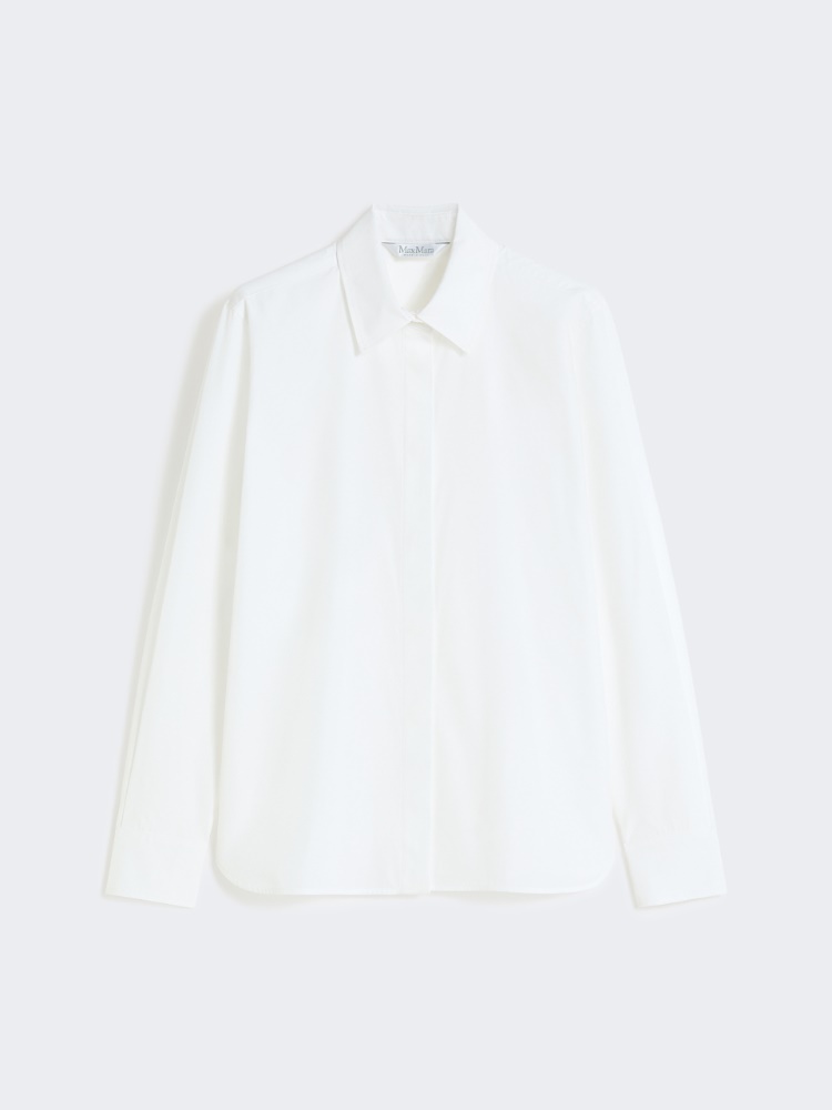 마로쏘 코튼 셔츠 - OPTICAL WHITE - Max Mara