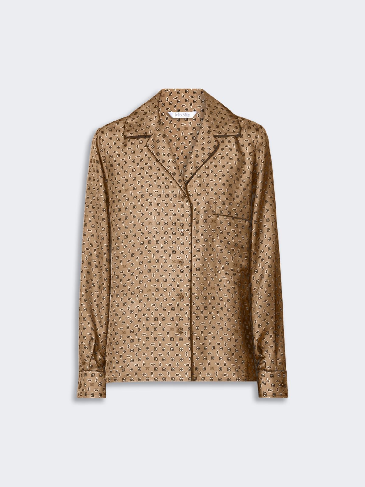 Semi-fitted printed silk shirt - MUD - Max Mara - 8