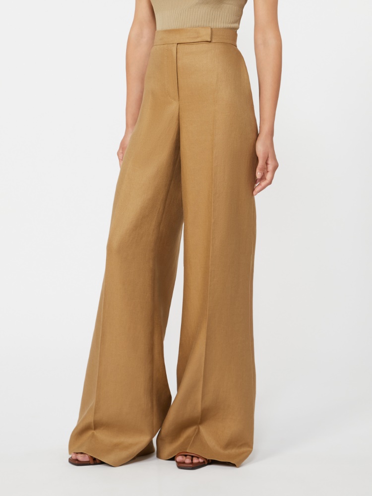 바데쎄 린넨 팬츠 - SAND - 2