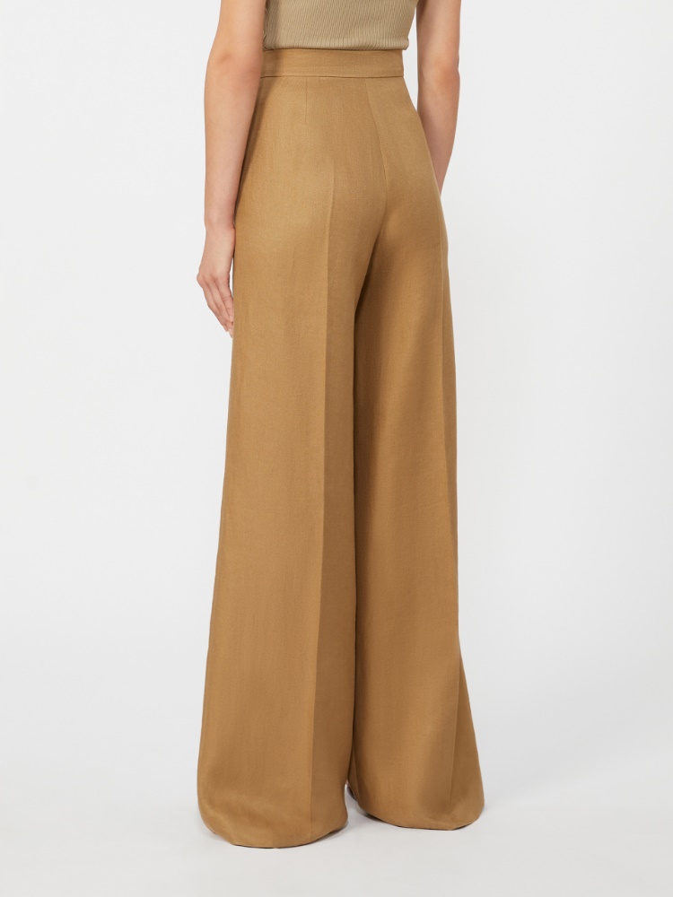 바데쎄 린넨 팬츠 - SAND - 3