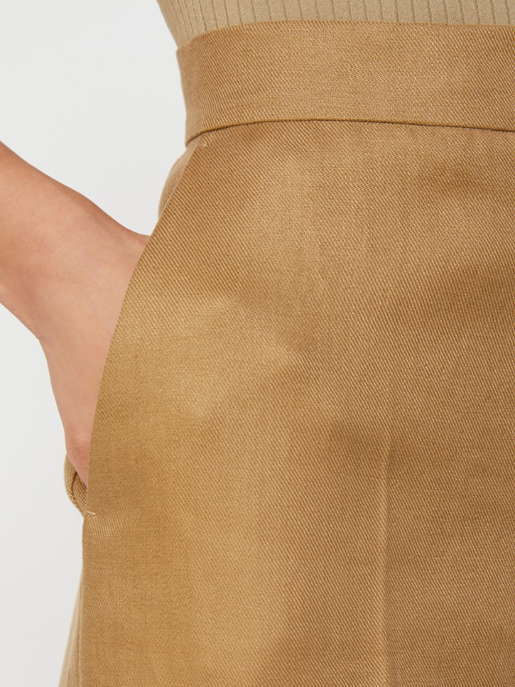 바데쎄 린넨 팬츠 - SAND - 4