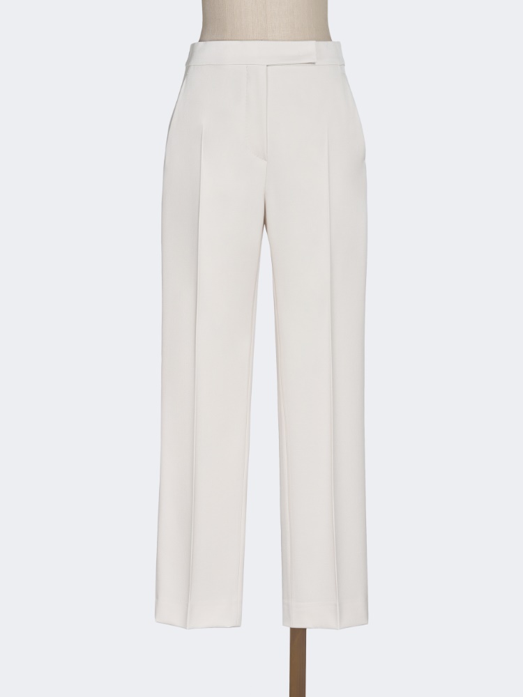 Comfortable wool trousers - IVORY - Max Mara