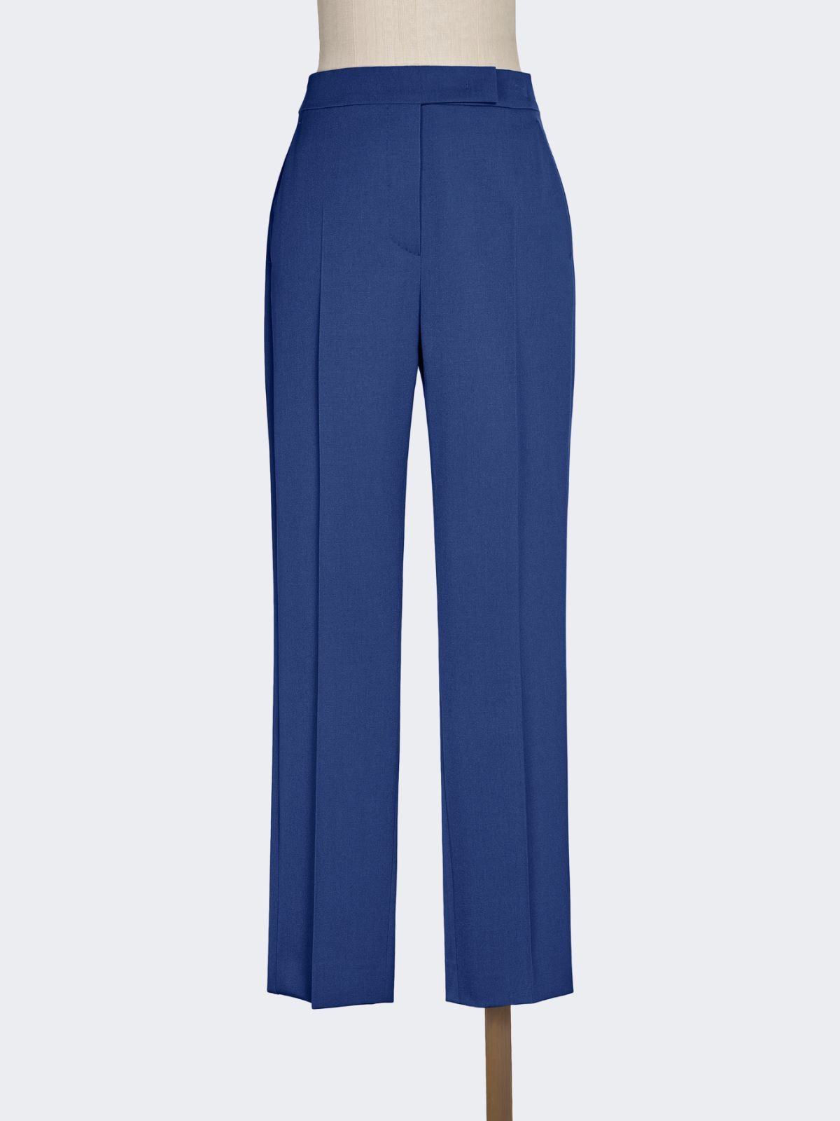 Pantalon en laine confortable - BLEU DE CHINE - Max Mara - 5