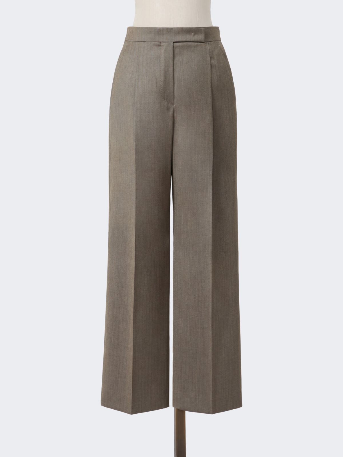 Wool and silk trousers - CAMEL - Max Mara - 9