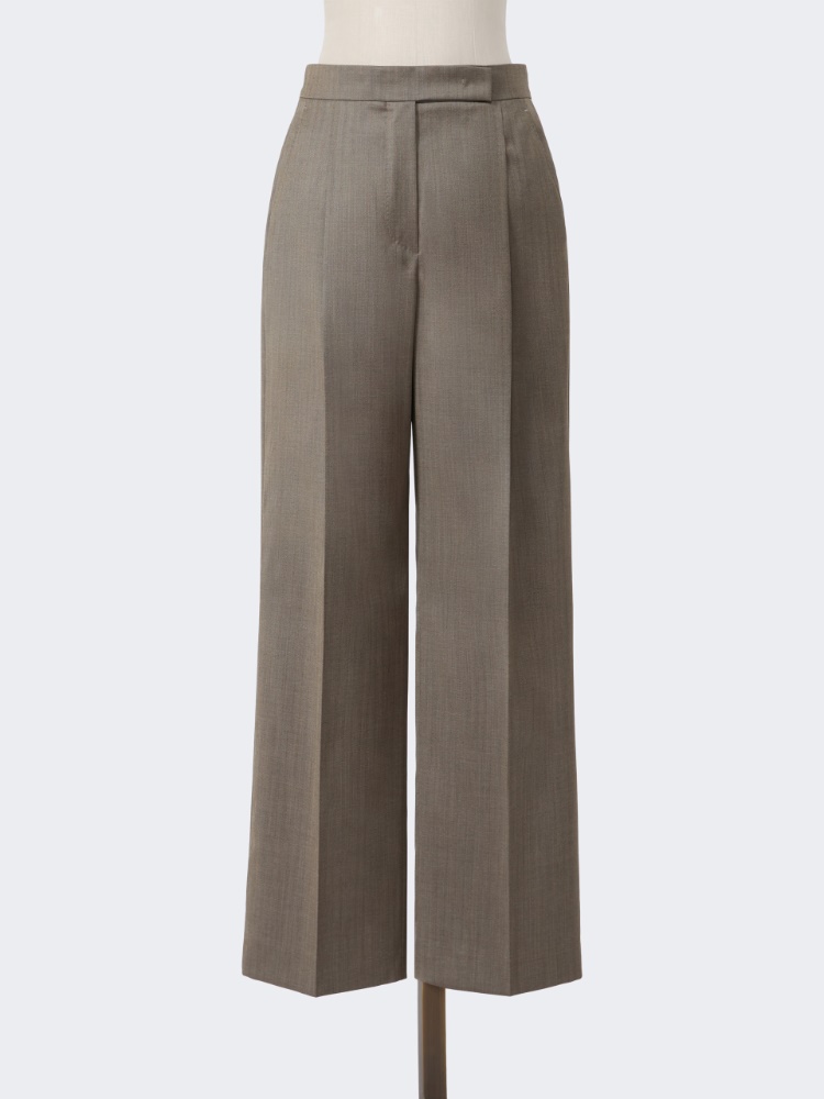 Wool and silk trousers - CAMEL - Max Mara