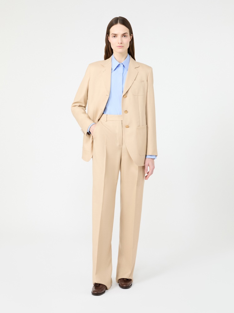 Camel trousers + ALBINO - Max Mara