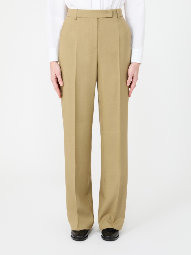 스카코 모헤어 팬츠 - CAMEL - 2