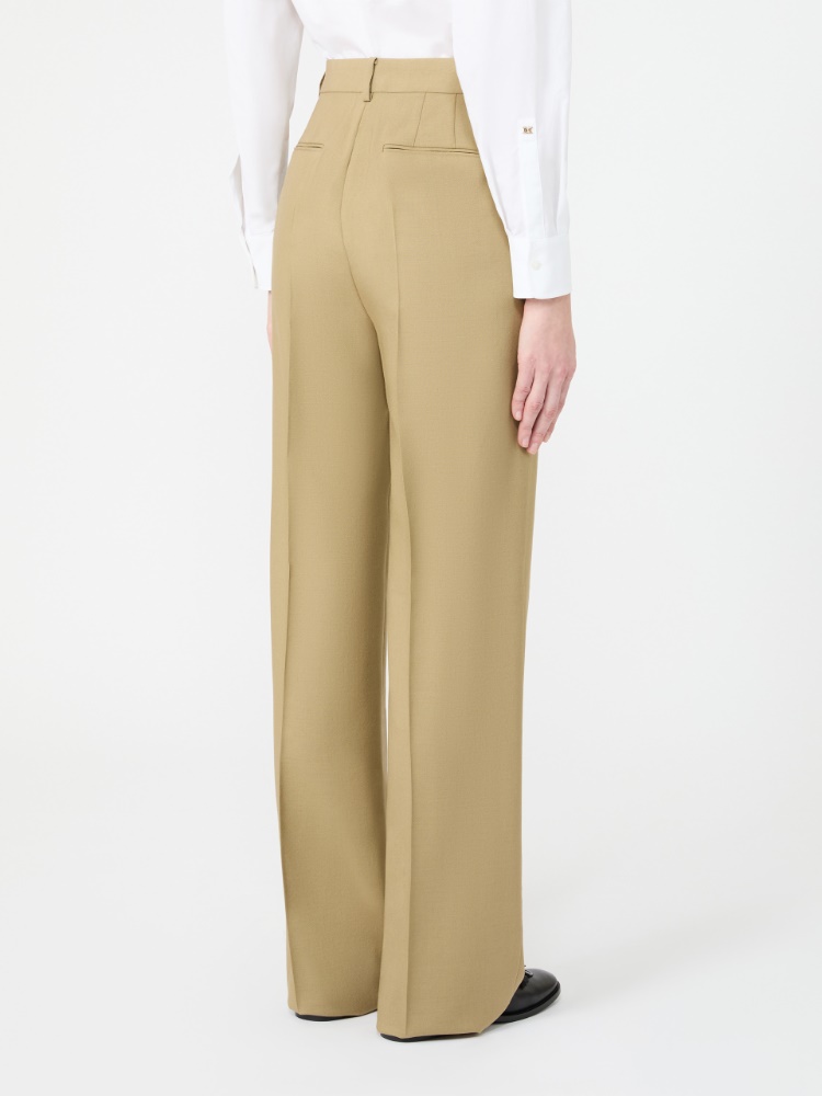 스카코 모헤어 팬츠 - CAMEL - 3