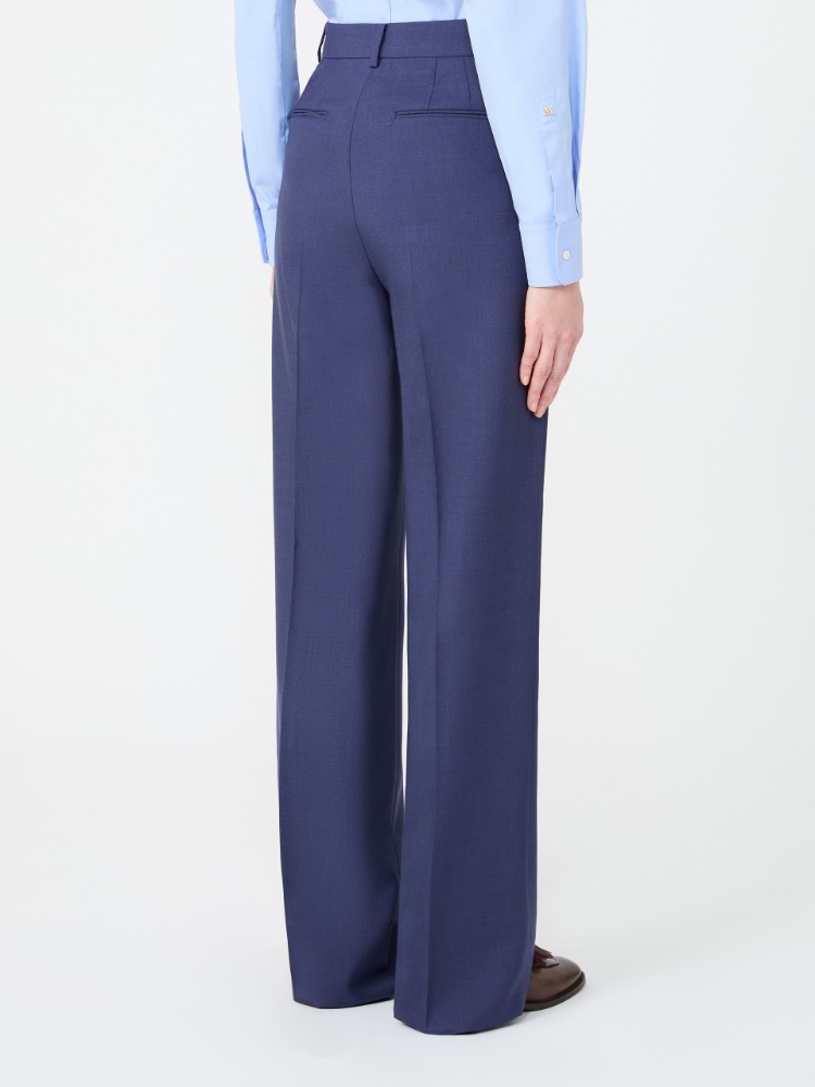 스카코 모헤어 팬츠 - NAVY - 3