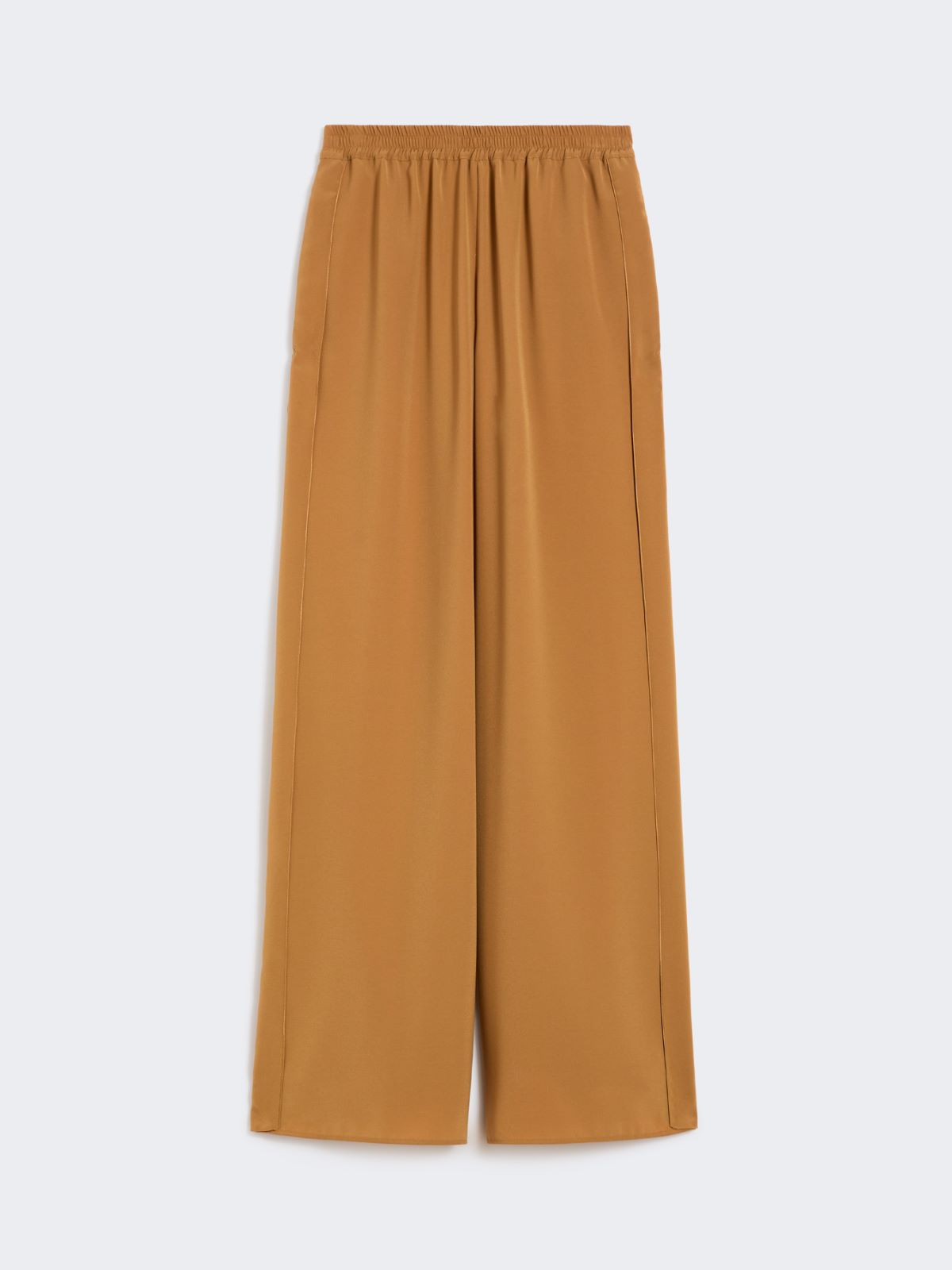 Pantalone ampio in envers satin - CARAMELLO - Max Mara - 9