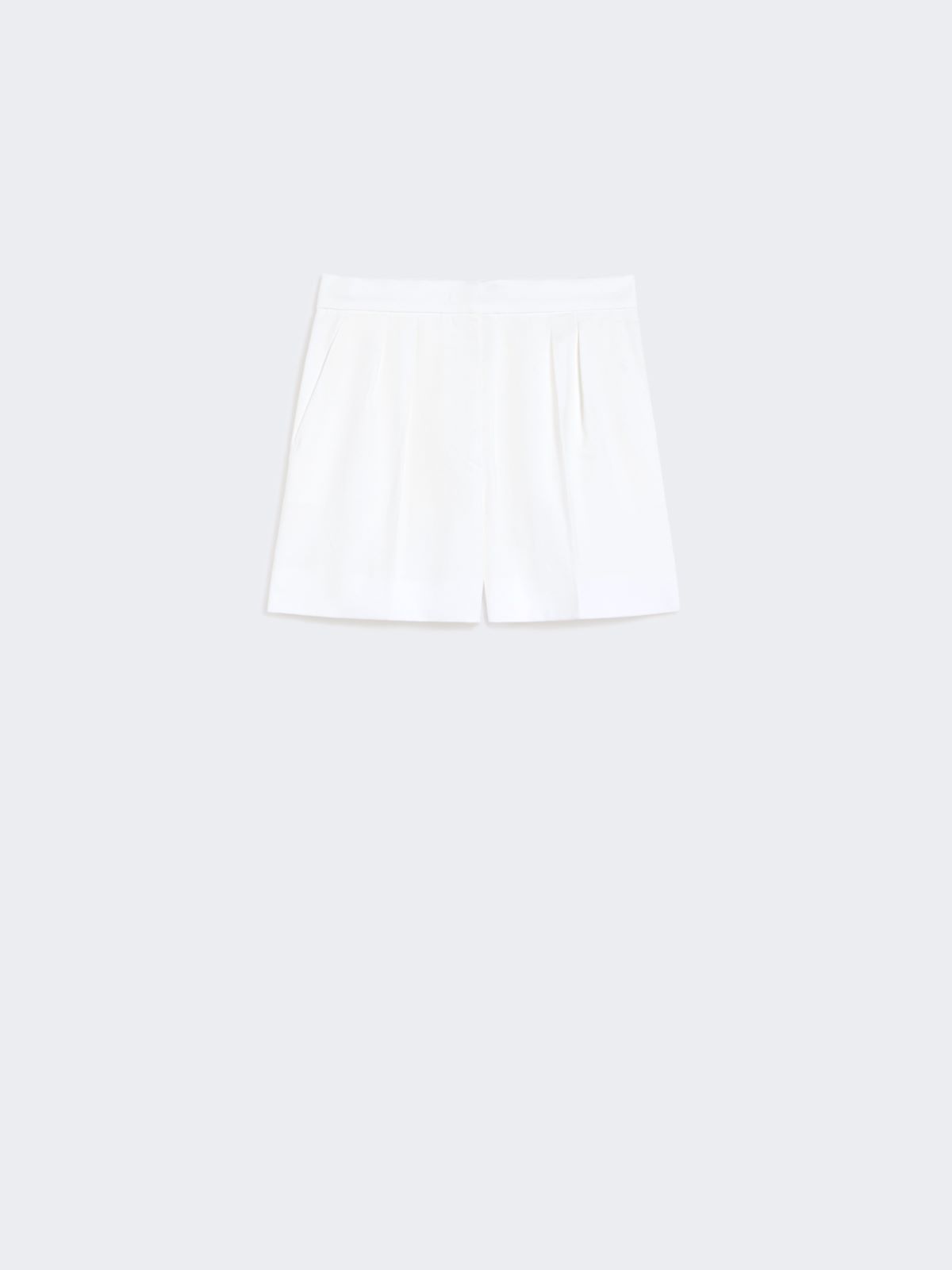 Shorts aus Baumwollstretch-Satin - SEIDE - Max Mara - 5