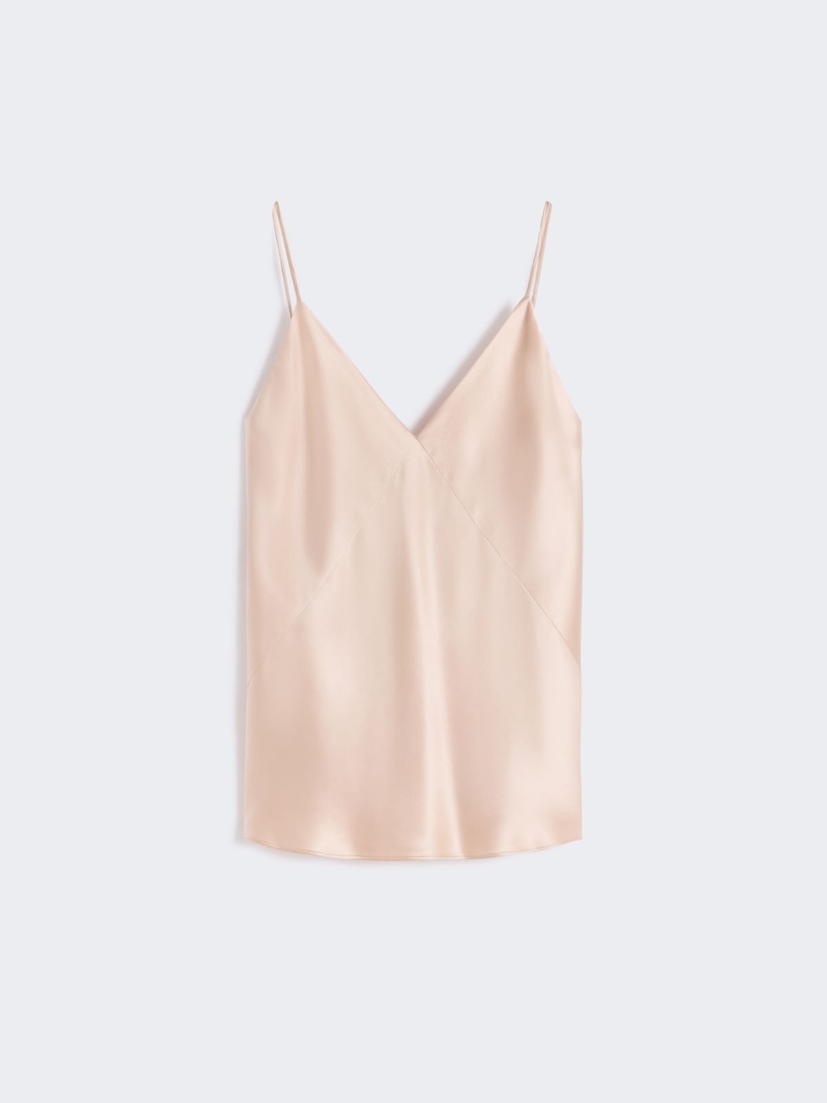 Silk satin top - POWDER - Max Mara - 4