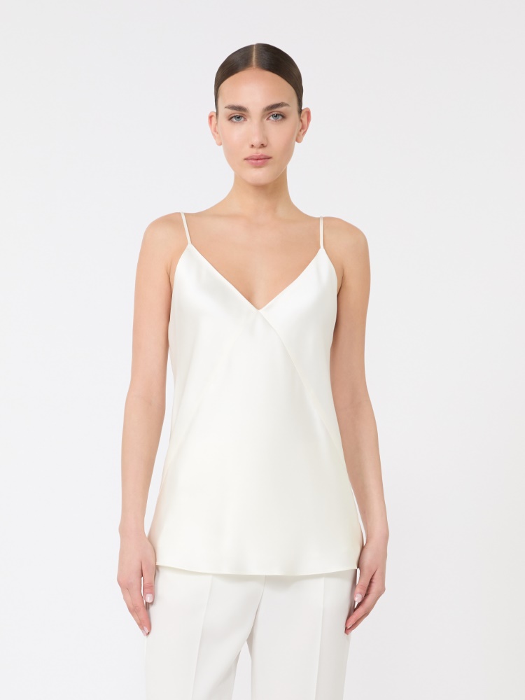 Silk satin top - SILK - 2