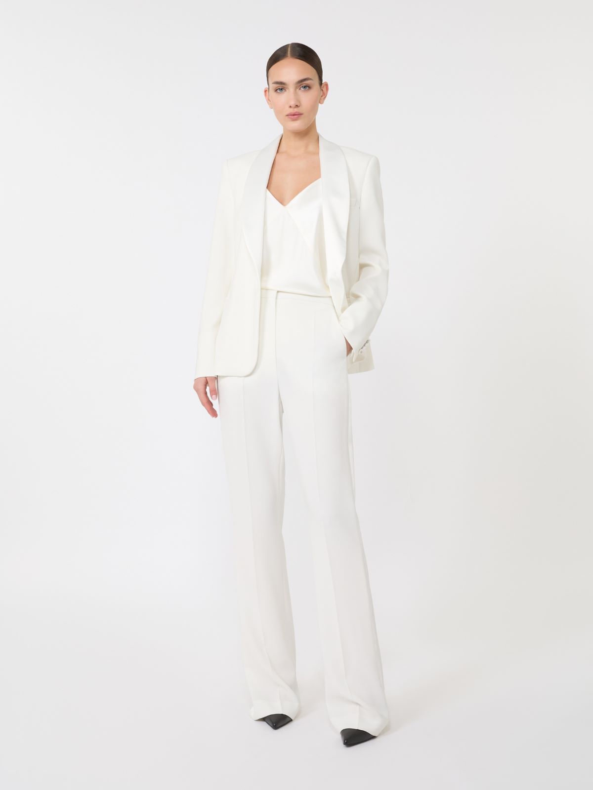 Silk satin top - SILK