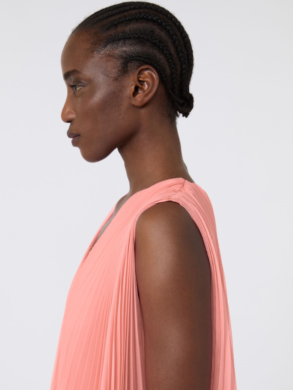 Kleid aus Plissee-Chiffon - ROSA - Max Mara - 4