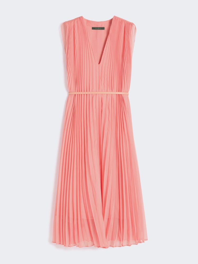 Kleid aus Plissee-Chiffon - ROSA - Max Mara