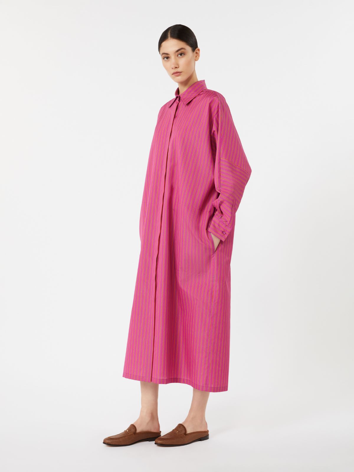 로드 코튼 드레스 - PURPLE - 2