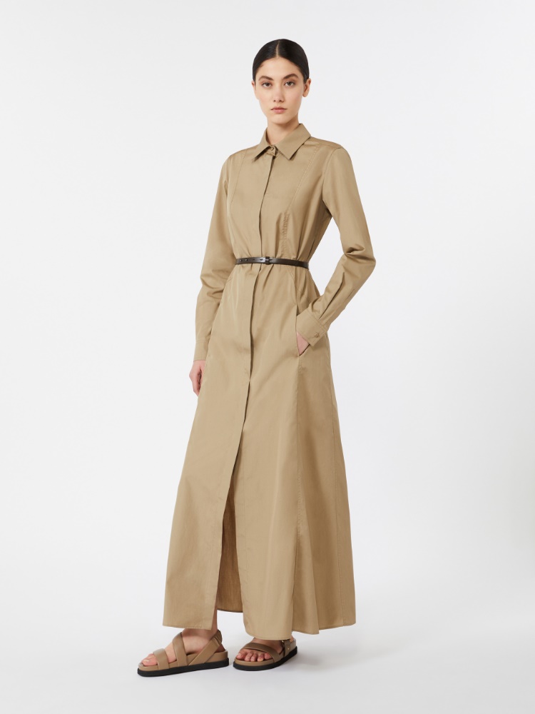 아둔코 코튼 드레스 - KAKI - 2