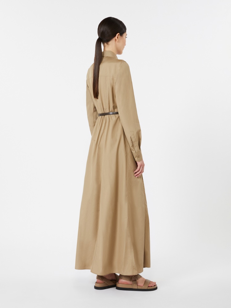 아둔코 코튼 드레스 - KAKI - 3