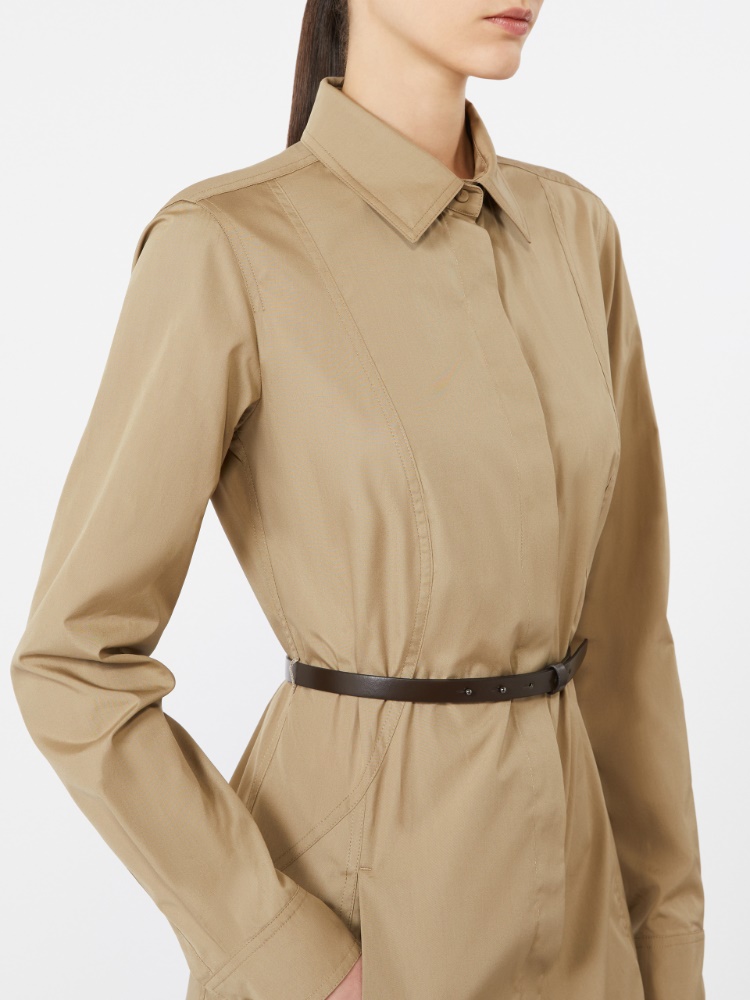 아둔코 코튼 드레스 - KAKI - 4