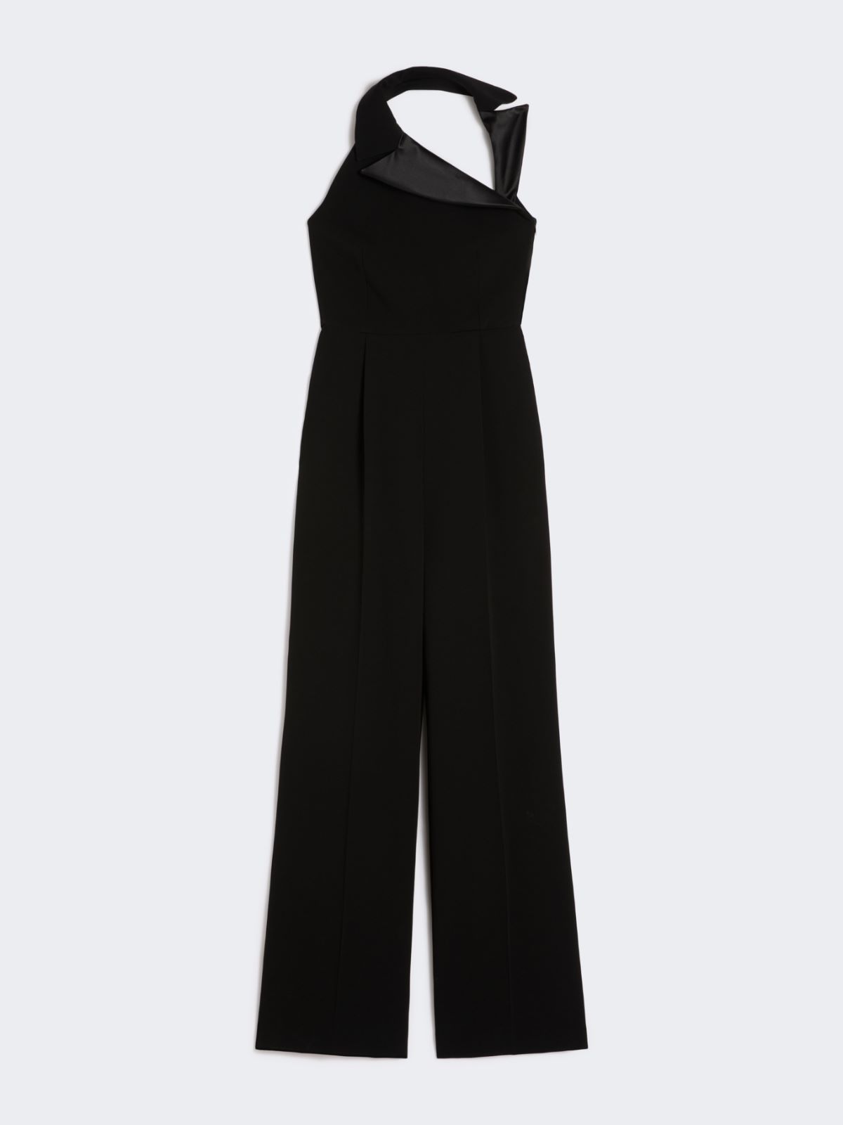 Lightweight cady jumpsuit - BLACK - Max Mara - 5