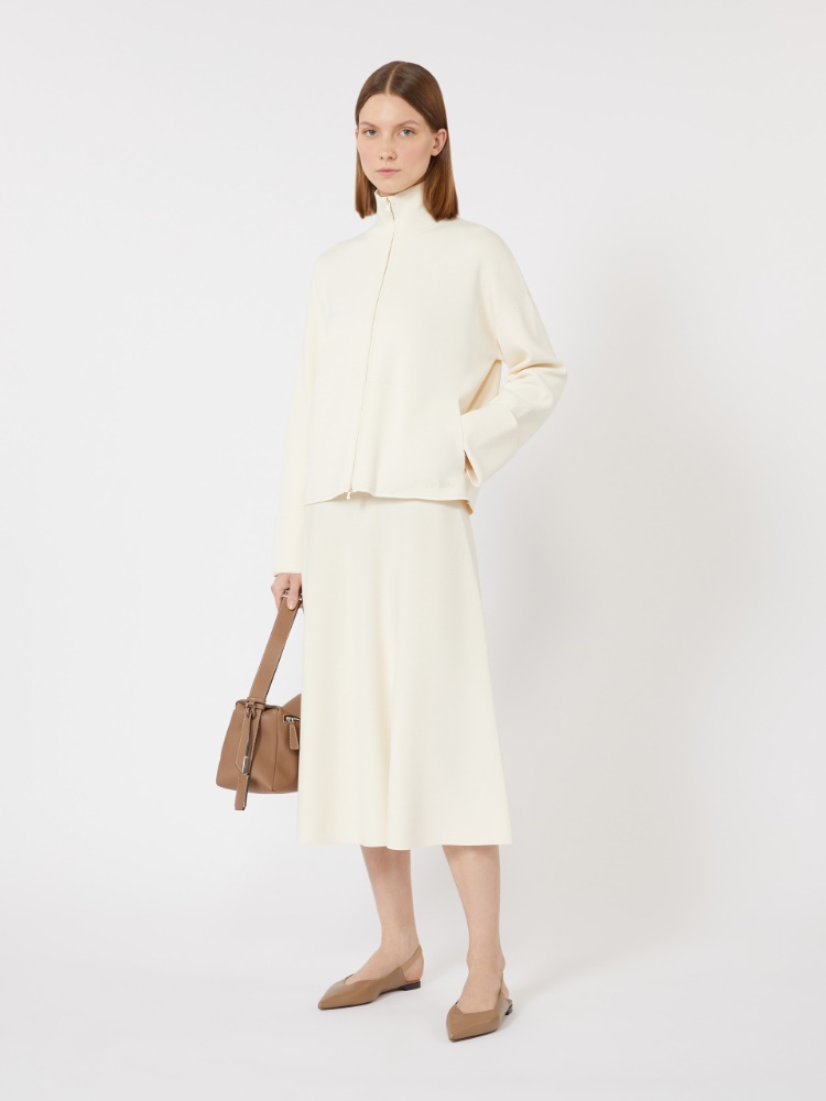 아보노 비스코스 스커트 - IVORY - Max Mara - 1