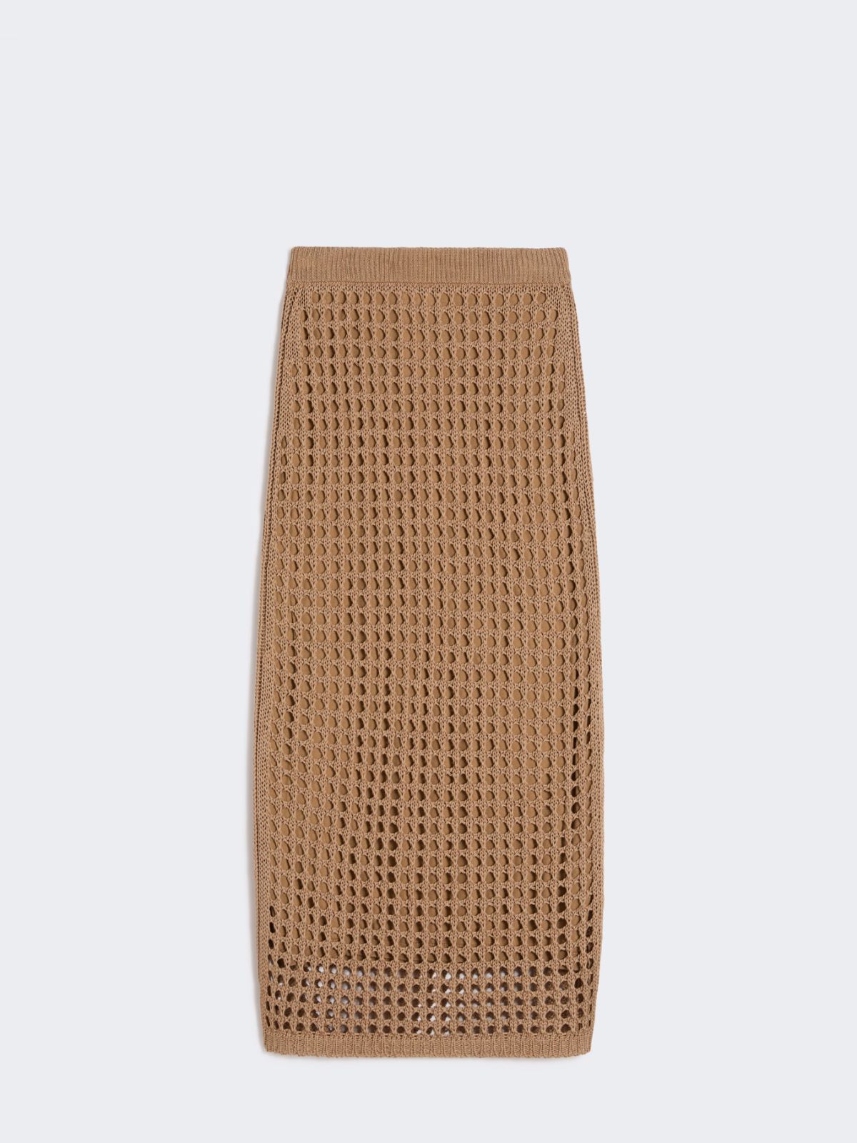 Mesh cotton skirt - DESERT - Max Mara - 5