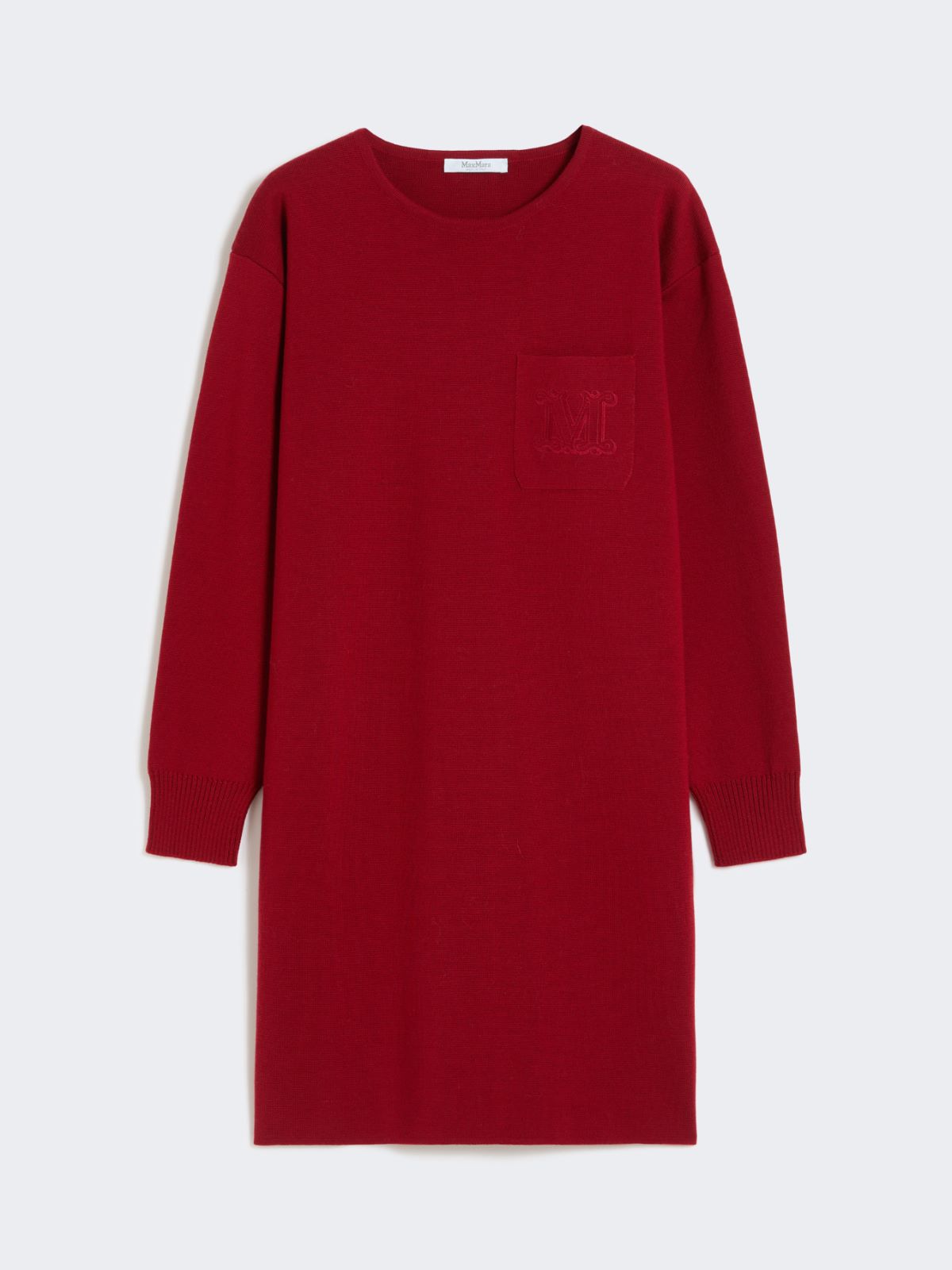 Short wool dress - DARK RED - Max Mara - 6