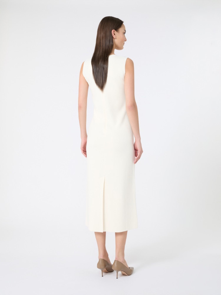 안구스 비스코스 드레스 - IVORY - Max Mara - 3