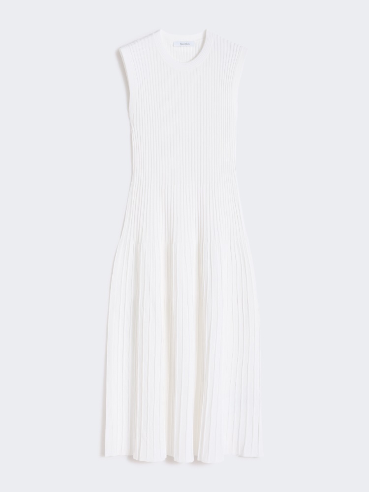 에지지오 비스코스 드레스 - OPTICAL WHITE