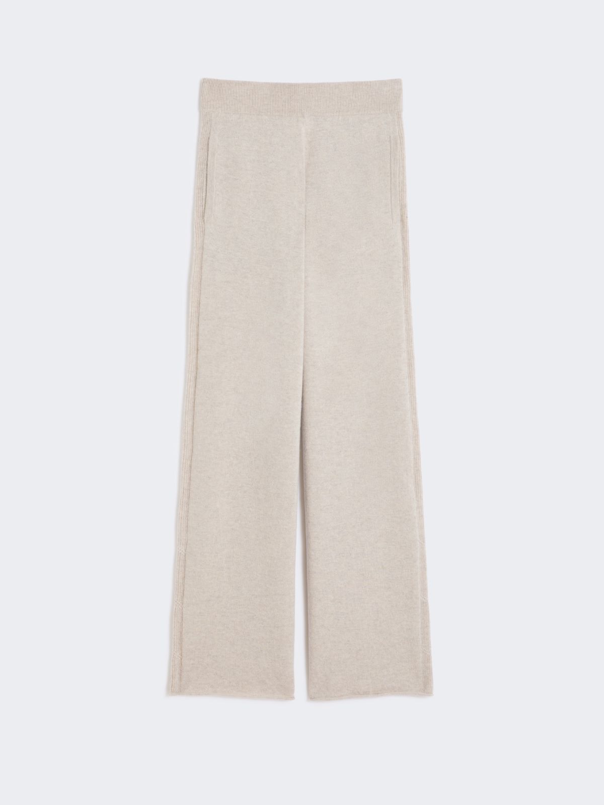 Cashmere yarn trousers - BEIGE - Max Mara - 5