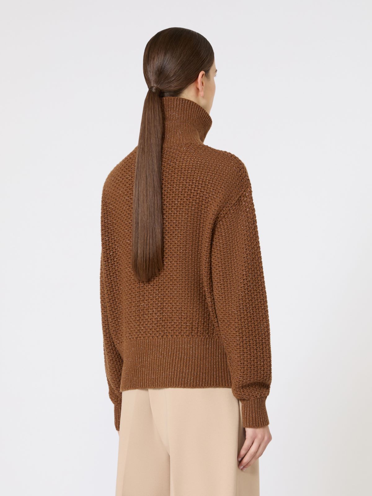 글라싸 울 가디건 - TOBACCO - Max Mara - 5