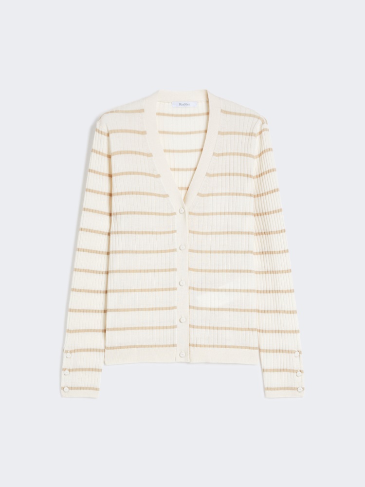 페달레 캐시미어 가디건 - BEIGE - Max Mara