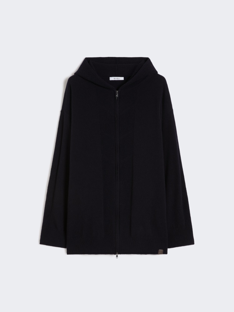 Cashmere hooded cardigan - ULTRAMARINE - Max Mara