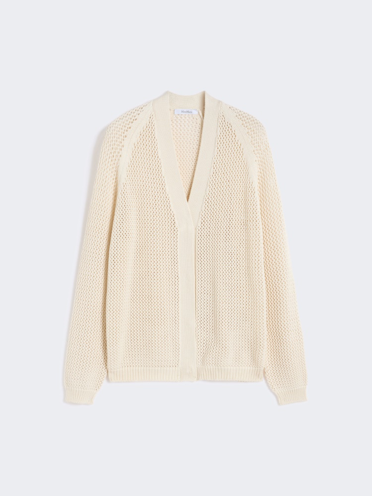 수프레모 실크 가디건 - IVORY - Max Mara - 5