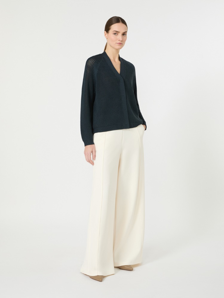 수프레모 실크 가디건 - ULTRAMARINE - Max Mara - 1