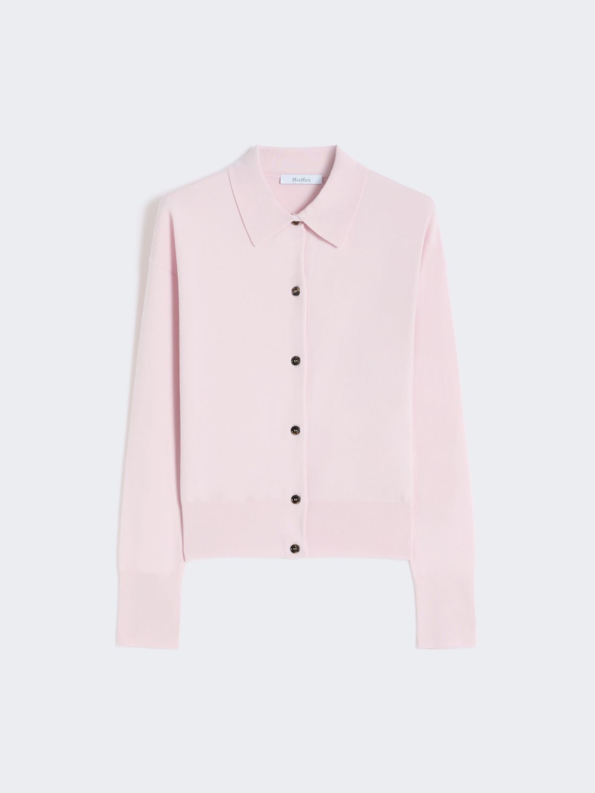 Feminine wool cardigan - PINK - Max Mara - 9