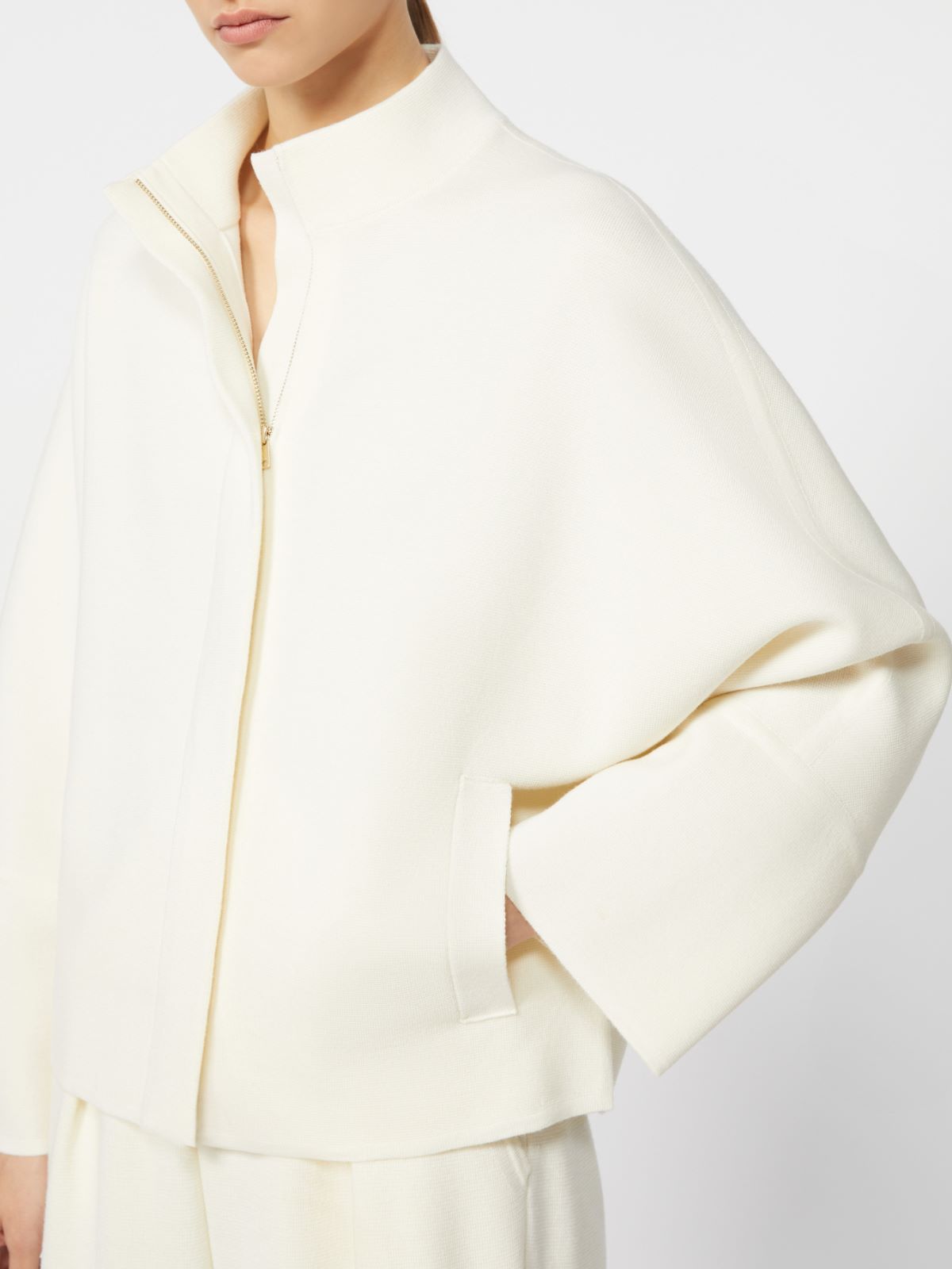 Wool boxy cardigan - SILK - Max Mara - 5