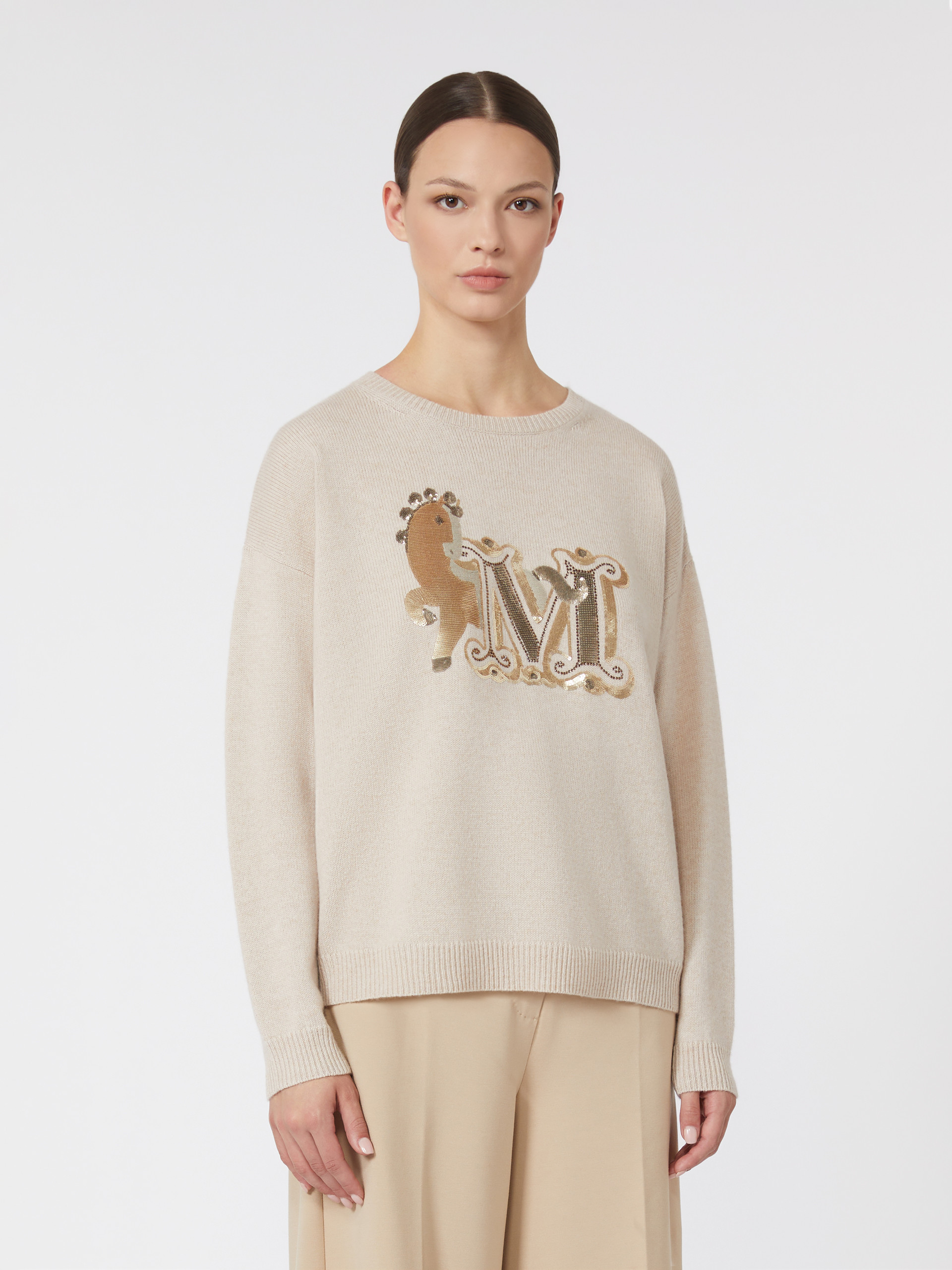 Oversize-Pullover aus Wolle und Kaschmir - ALBINO - Max Mara - 2